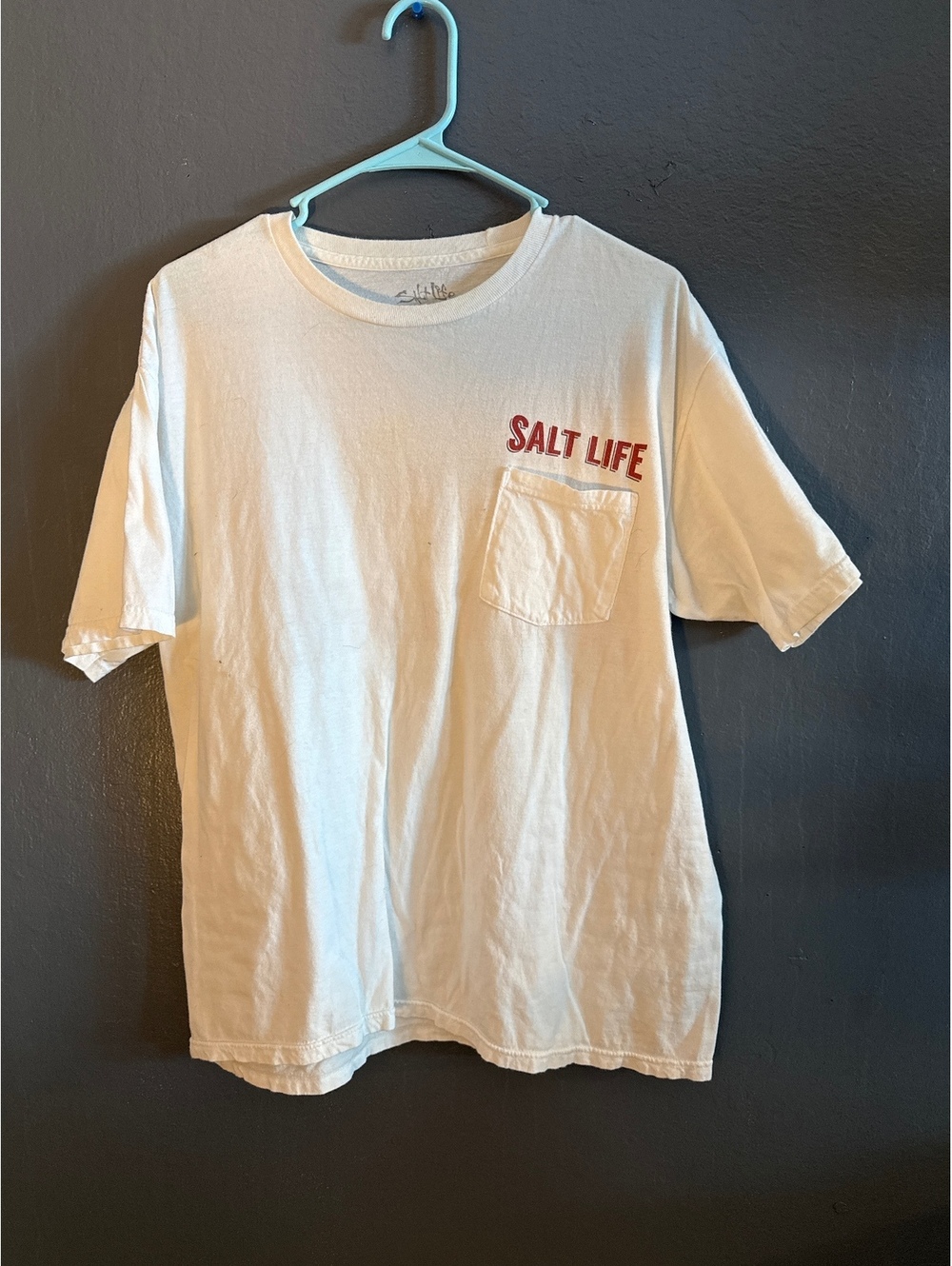 Salt Life Red White & Blue Crab Graphic Tee Large